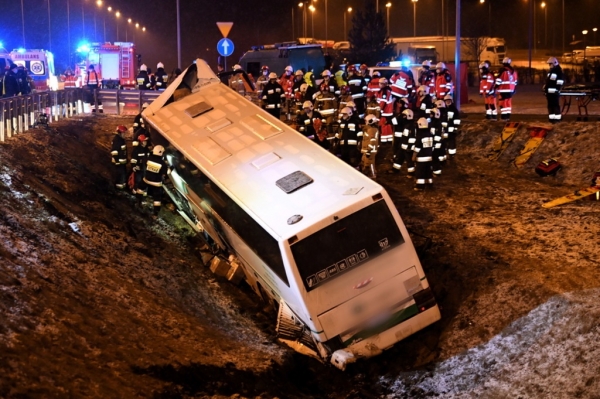 В Польше вновь разбился автобус с украинцами, есть жертвы
