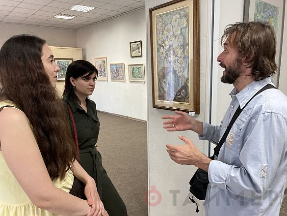 Художник поделился с одесситами «Гуашевыми чувствами»