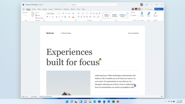 Microsoft представила первую публичную бета-версию Windows 11