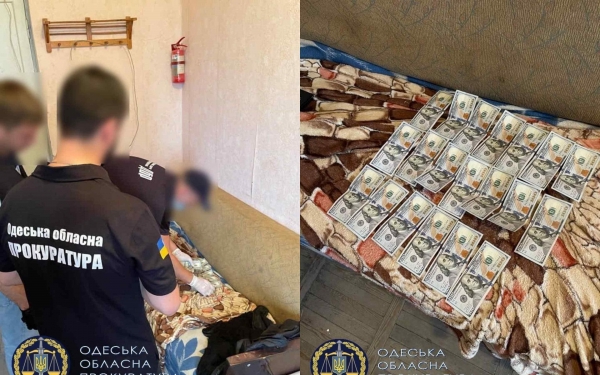 На взятке в 2 тысячи долларов в Одесской области задержали следователя и опера. Фото