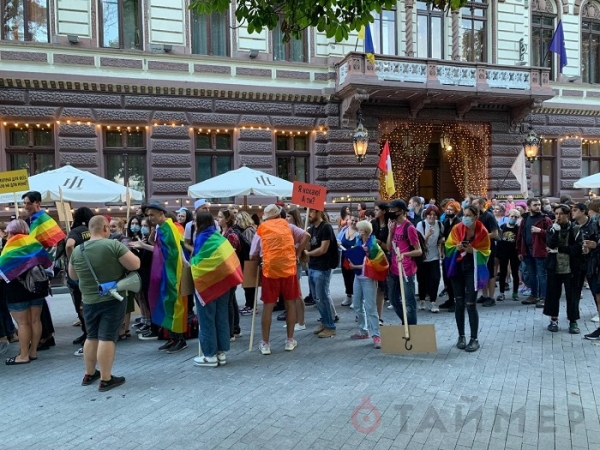 Одесские меньшинства собрались на гей-парад