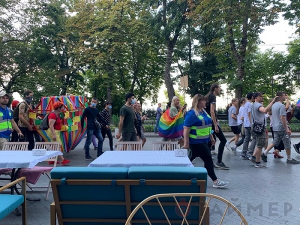 Одесские меньшинства собрались на гей-парад