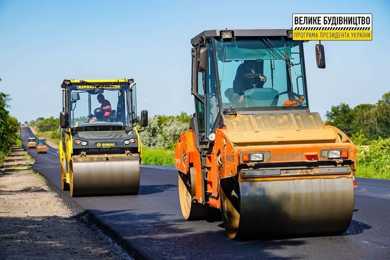 На Черкащині завершили «Велике будівництво» ділянки траси Н-16 Золотоноша — Умань