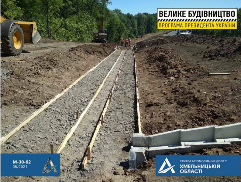 «Велике будівництво» незабаром відновить дорогу до Хмельницького аеропорту