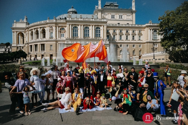 В Одессе прошел парад клоунов — как это было. Фоторепортаж