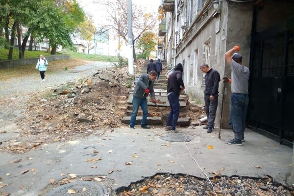 На Молдаванке отремонтируют старинную лестницу: ее признали аварийной