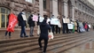 
"Хватит издеваться": в центре Киева собрались противники роста цен на проезд
