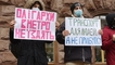 
"Хватит издеваться": в центре Киева собрались противники роста цен на проезд

