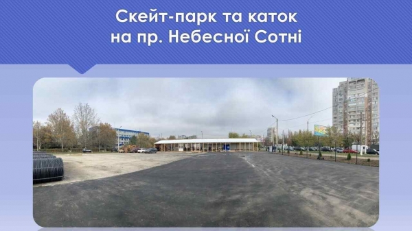 До нового года на месте скейт-парка на проспекте Небесной сотни появится платный каток