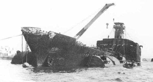 Под Одессой уже 49 лет хранятся 150 тонн ядохимикатов с затонувшего судна