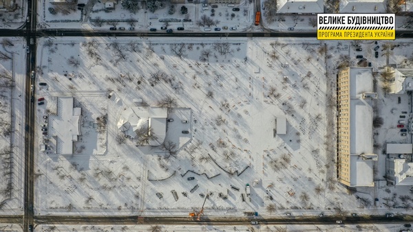 У мережі показали «Велике будівництво» інноваційної Алеї Героїв у Сєвєродонецьку — ФОТО