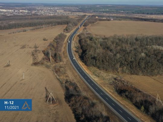 «Велике будівництво»: на Сумщині відремонтували 55-кілометрову ділянку траси Н-12 Суми — Полтава