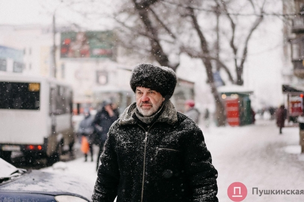 Как Одесса и одесситы встретили первый настоящий снегопад 2022 года. Большой фоторепортаж