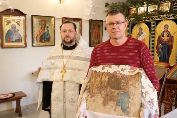 Храму под Одессой подарили старинную икону 