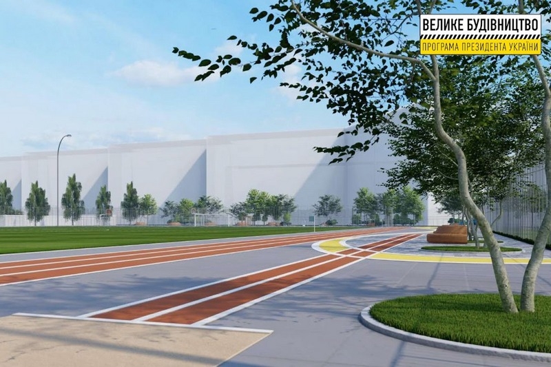 Для школи № 35 у Дніпрі «Велике будівництво» створить євростадіон