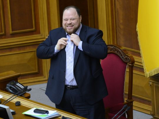 Руслан Стефанчук відреагував на «похоронний» ляп телеканалу «Рада»