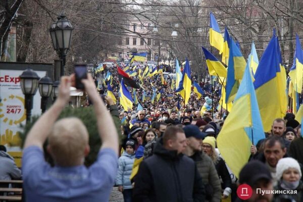 Самый масштабный за последние годы: в Одессе прошел марш единства. Фото Самый масштабный за последние годы: в Одессе прошел марш единства. Фото