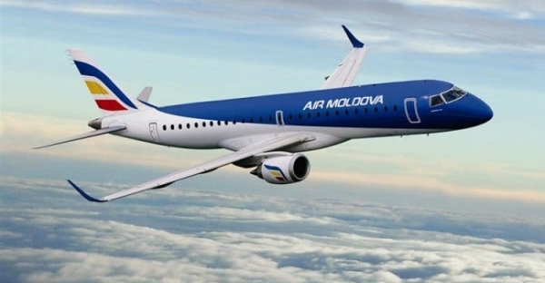 Пилот Air Moldova написал слово в небе недалеко от Одессы