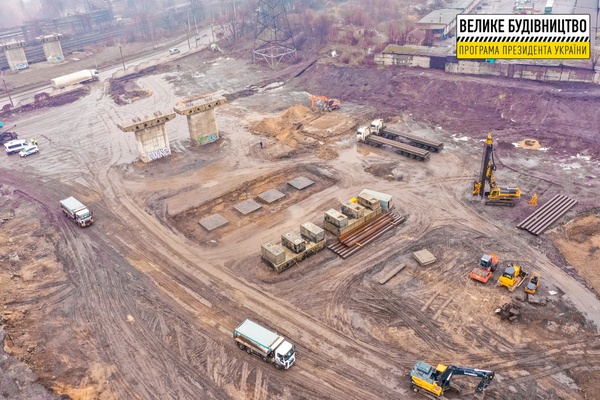 На «Велике будівництво» Північної об’їзної дороги в Дніпрі залучать 600 фахівців