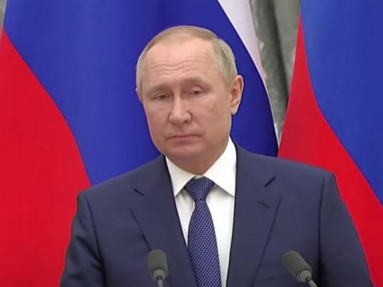«Подобається — не подобається, терпи, моя красуня»: Путін про Мінські угоди