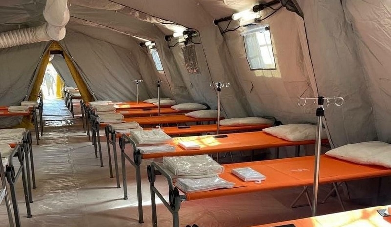 Нідерланди передали на Львівщину польовий госпіталь з операційною