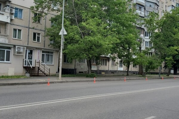 На Фонтанской дороге в Одессе сделали велодорожку