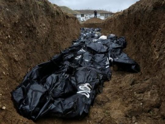 У Маріуполі окупанти збираються розконсервувати історичне кладовище: бо вже ніде ховати загиблих