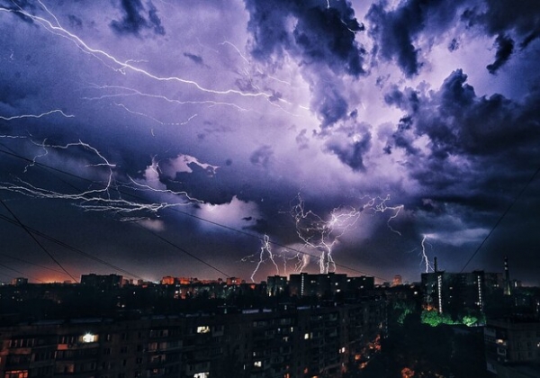 До Одессы добрались грозы: как это было