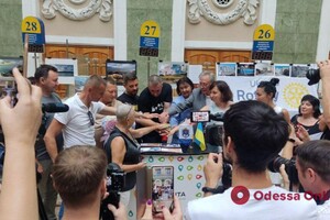 На главпочтампте погасили марки, посвященные Николаеву и острову "Змеиный"