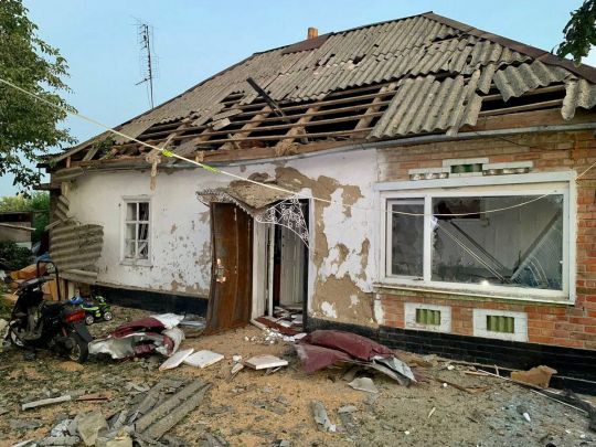 Ворог обстріляв три райони Дніпропетровської області: пошкоджено житло українців та ЛЕП