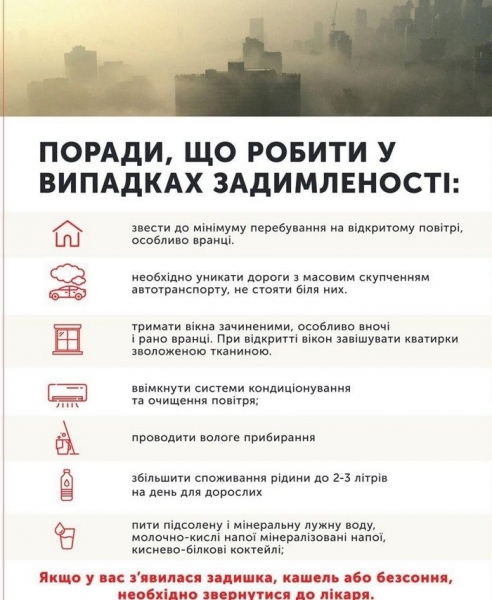 Київ знову накрило смогом: у МВС розповіли, де що горить