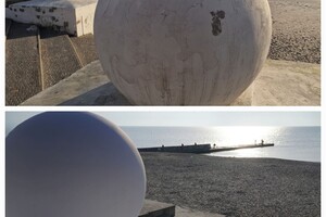 Одесситы сами отремонтировали достопримечательность Ланжерона