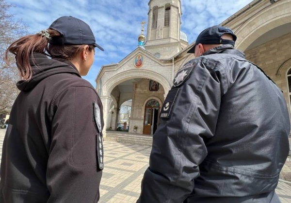 На Пасху за порядком в Одесской области будут следить более двух тысяч полицейских