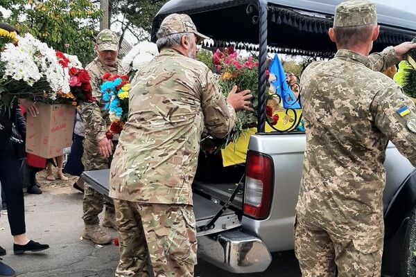 В Одесской области попрощались с погибшим защитником Сергеем Берником 