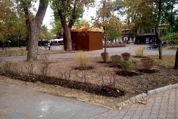 В Одессе преображают Старобазарный сквер
