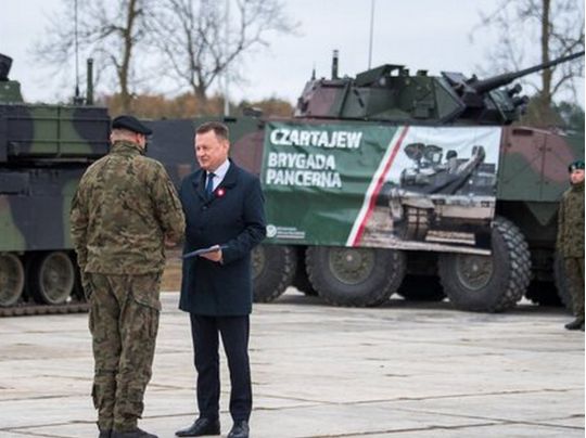 Польща посилила охорону кордону з білоруссю за допомогою танкового батальйону