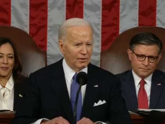 «Україна може зупинити путіна»: Байден звернувся до Конгреса США (відео)