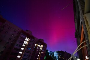 В небе над Одессой и Одесской областью наблюдали северное сияние: смотри, как это красиво