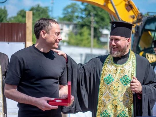 З урахуванням української архітектури та козацьких традицій: мер Білоусов розповів про будівництво храму у Кам‘янському