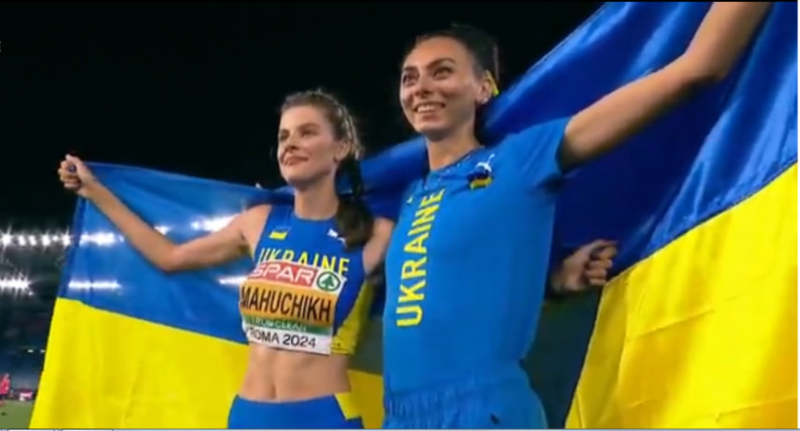 Українка Магучих стрибнула вище, ніж на&nbsp;два метри і&nbsp;стала чемпіонкою Європи у&nbsp;Римі (відео)