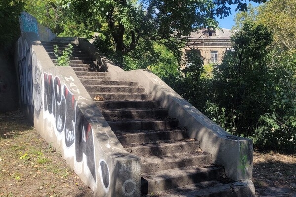 Военный спуск в Одессе без сфинксов: куда пропали скульптуры котов и как без них выглядит лестница