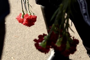 В Одессе простились с полицейскими, погибшими в результате ракетного удара 18 ноября