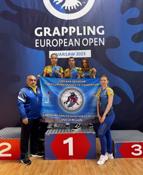 Греплінг. Одеські спортсмени привезли 20 медалей з Чемпіонату Європи