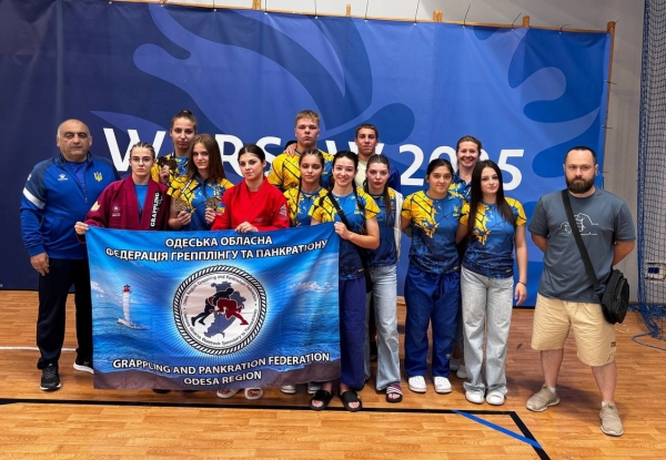 Греплінг. Одеські спортсмени привезли 20 медалей з Чемпіонату Європи
