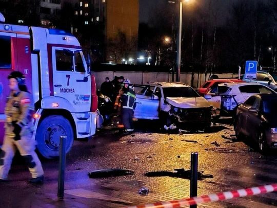 У москві підірвали авто з генералом росії, який воював проти України (фото, відео)
