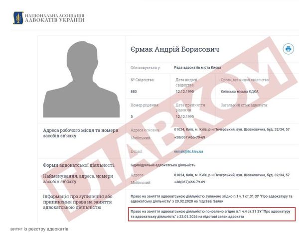 Взявся за старе: ЗМІ дізналися, чим займається Єрмак після звільнення з Офісу президента