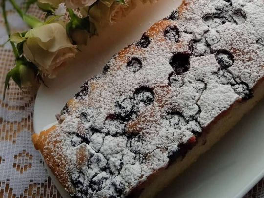 Пиріг з чорною смородиною: ідеально до філіжанки кави