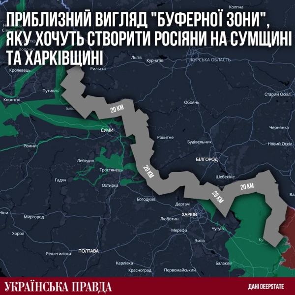 Драпатий пояснив, навіщо росіяни захоплюють прикордонні села на Сумщині та Харківщині