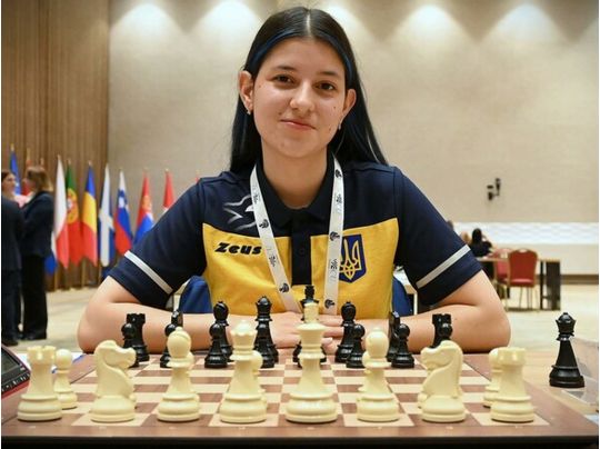 15-річна українка сенсаційно стала чемпіонкою Європи з шахів (фото)