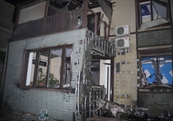 Ночной удар по Одесскому району: пострадал человек Ночной удар по Одесскому району: пострадал человек